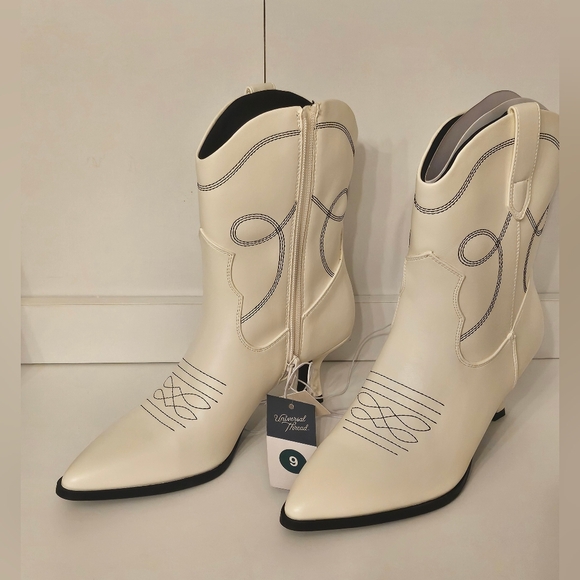 NWT universal thread western boots womens size 9 w/memory foam - Picture 4 of 12